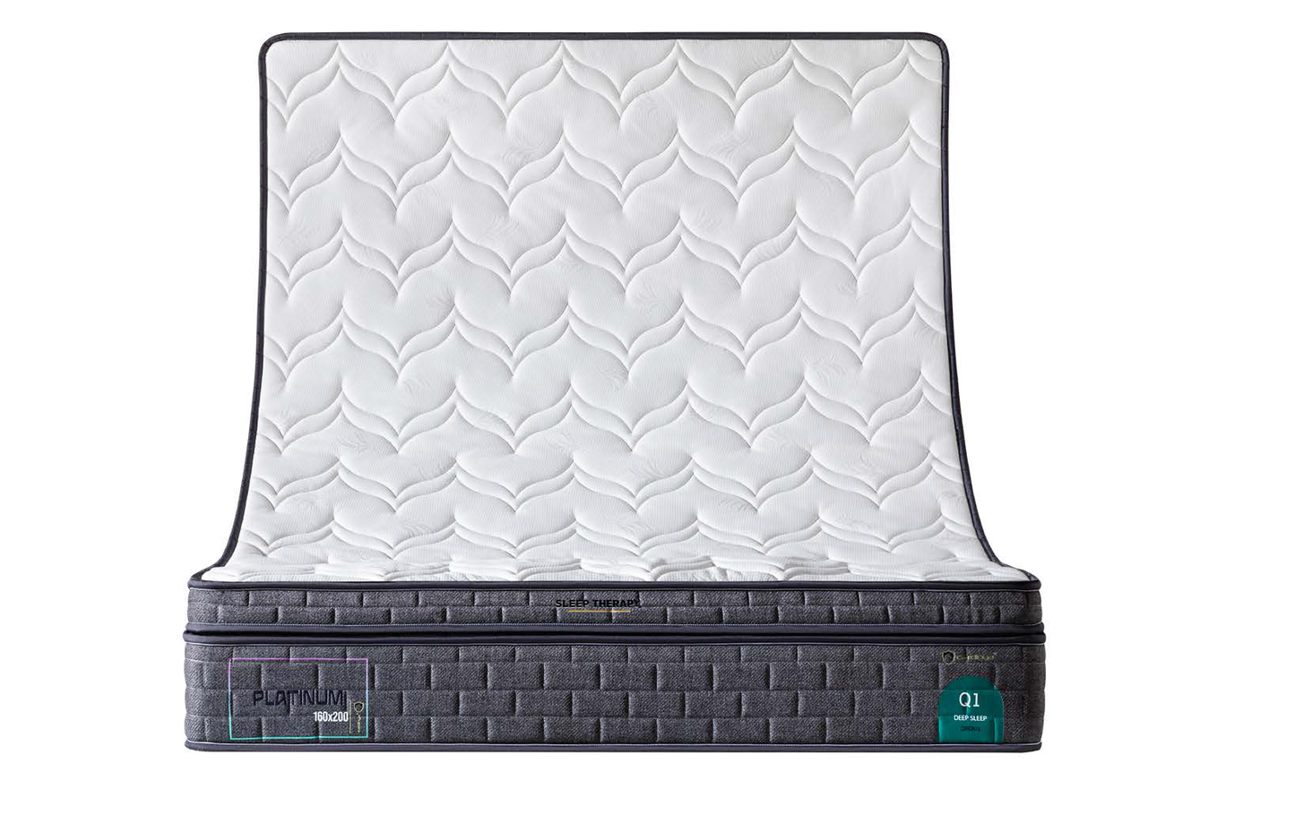 Platinum Polsterbett-Set; Matratze, Polsterkopf; verschiedene Maße & Farben