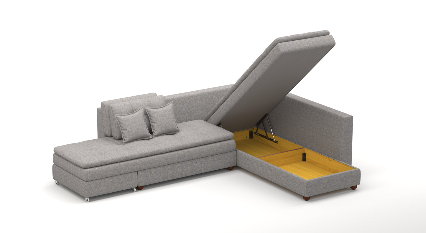 BOENO Ecksofa funktional, ästhetisch und modern