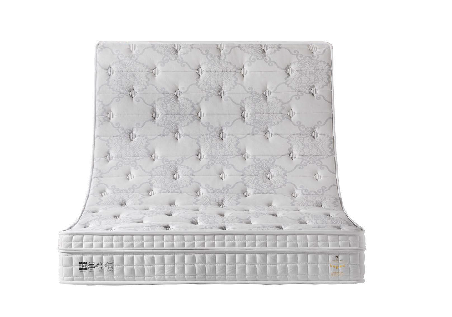 Luxury Polsterbett-Set; Matratze, Polsterkopf; verschiedene Maße & Farben