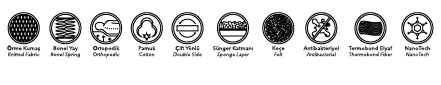 Compass Polsterbett-Set; Matratze, Polsterkopf; modern; verschiedene Maße & Farben