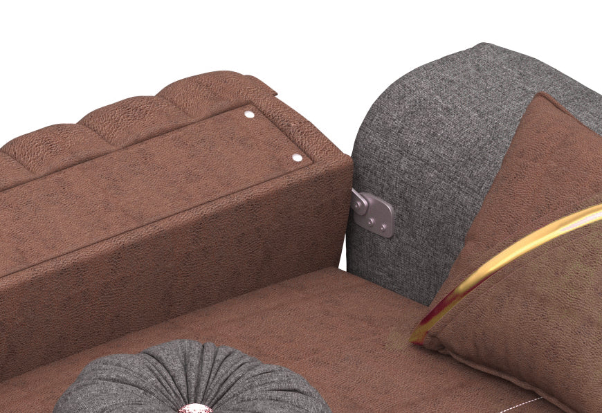 Rhodos-Sofa-Garnitur 3311- 2x3-Sitzer & 2xSessel
