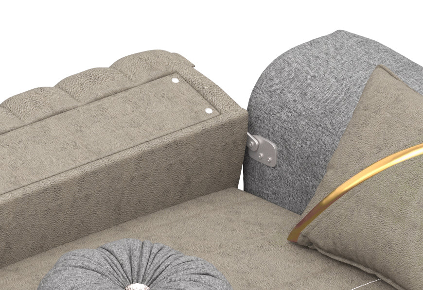 Rhodos-Sofa-Garnitur 3311- 2x3-Sitzer & 2xSessel
