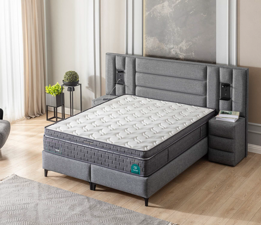 Platinum Polsterbett-Set; Matratze, Polsterkopf; verschiedene Maße & Farben