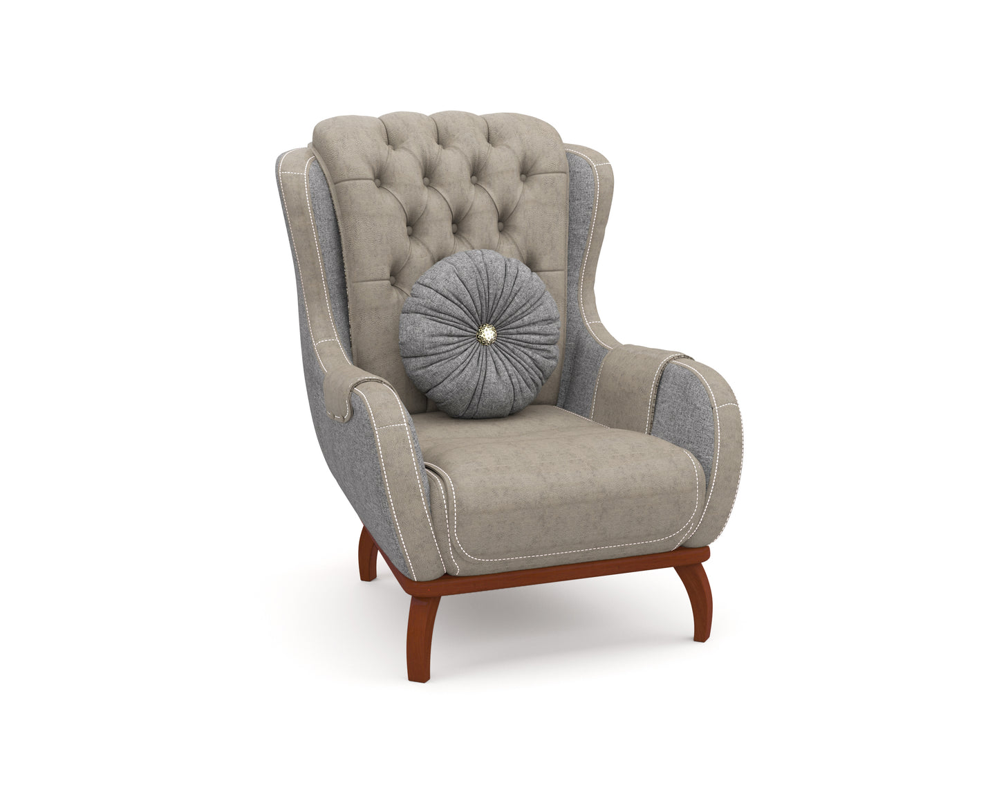 Rhodos-Sofa-Garnitur 3311- 2x3-Sitzer & 2xSessel