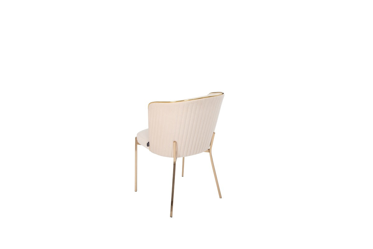 Sidelya-Polsterstuhl 6er-Set, königliche ergonomische Form mit breiter Sitzflächen