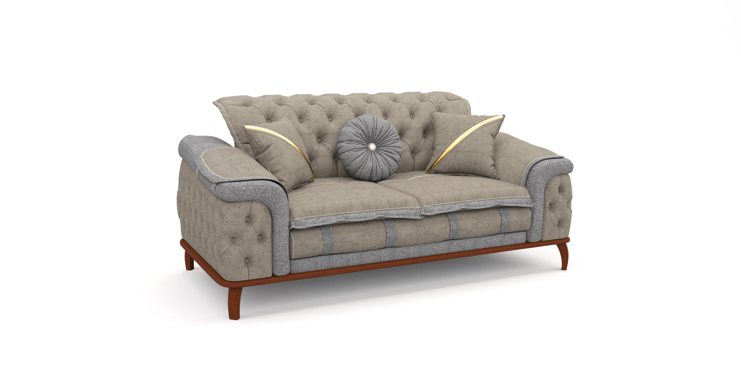 Rhodos-Sofa-Garnitur 3311- 2x3-Sitzer & 2xSessel