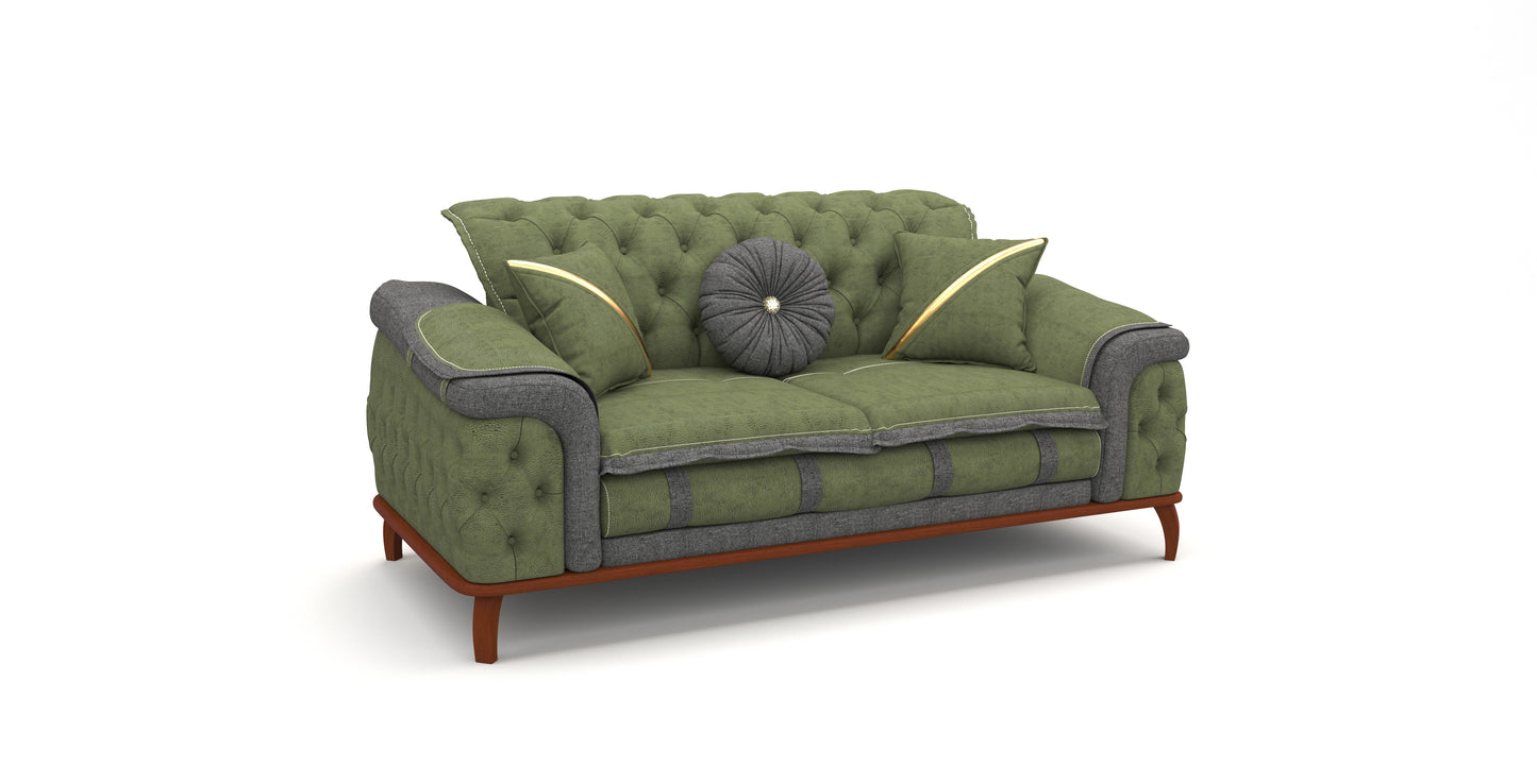 Rhodos-Sofa-Garnitur 3311- 2x3-Sitzer & 2xSessel