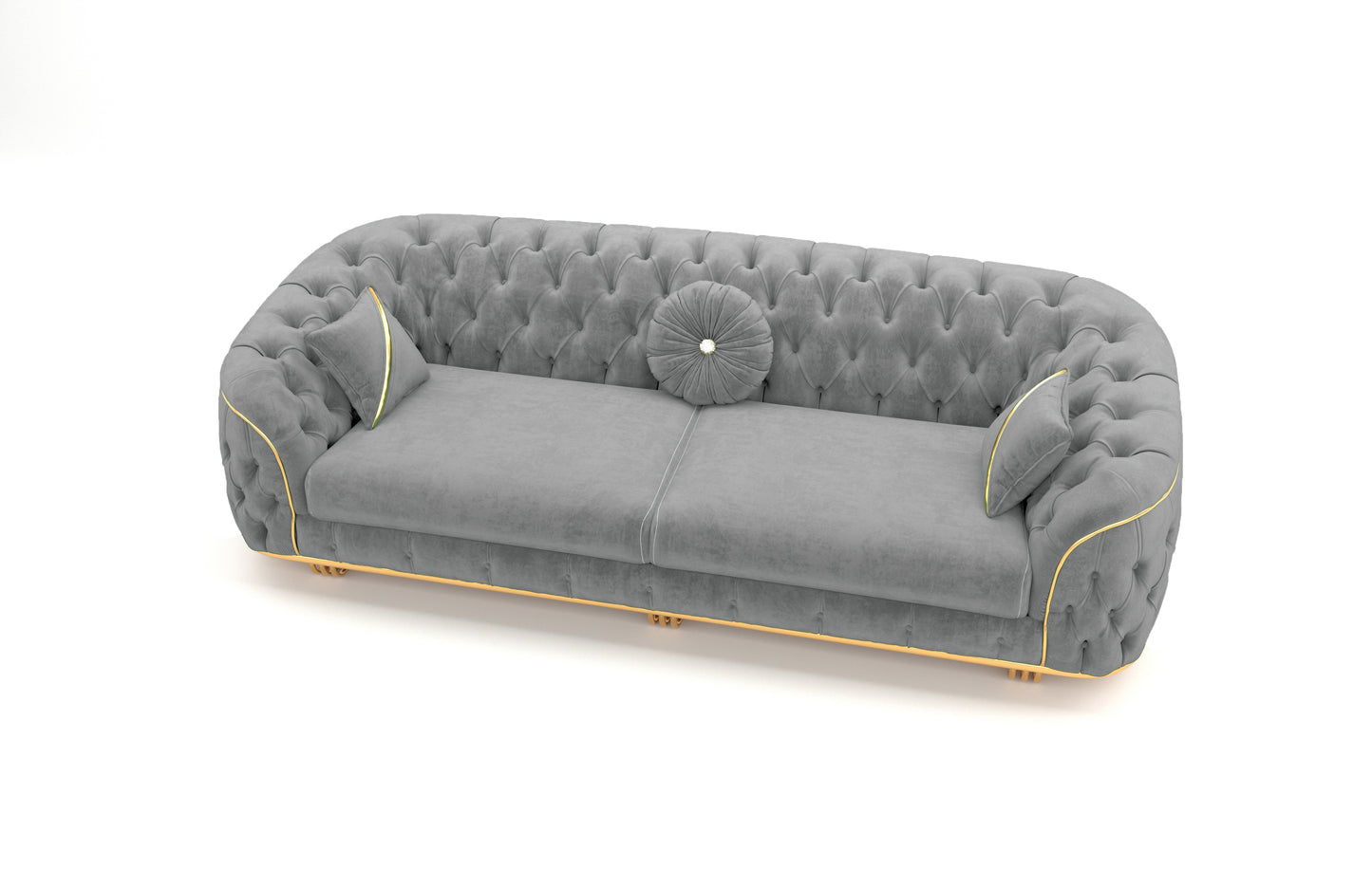 Schiff-Sofa-Garnitur 331- 2x3-Sitzer & 1xSessel