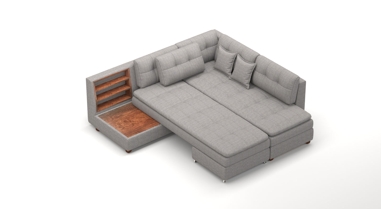 BOENO Ecksofa funktional, ästhetisch und modern