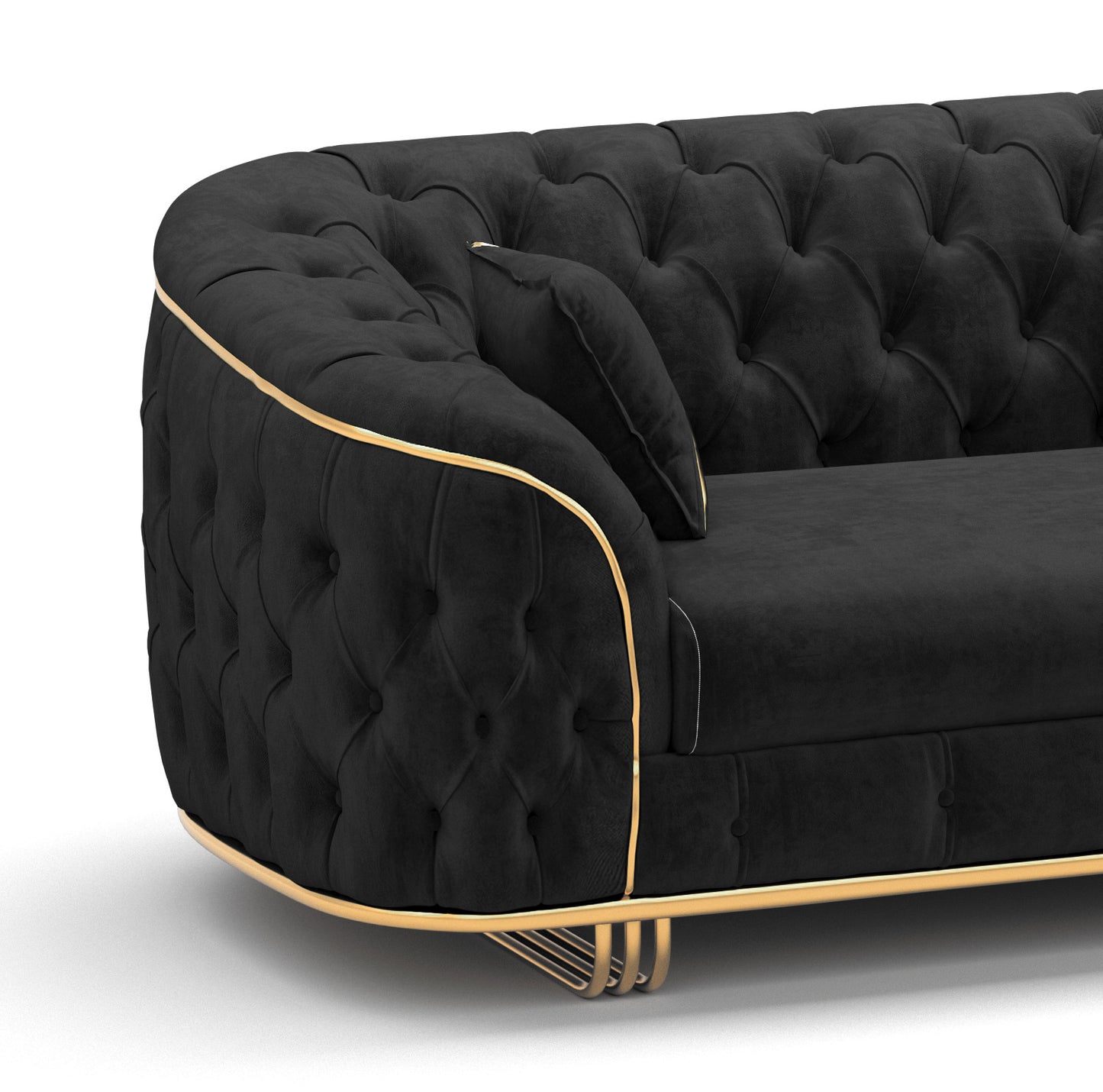 Schiff-Sofa-Garnitur 331- 2x3-Sitzer & 1xSessel