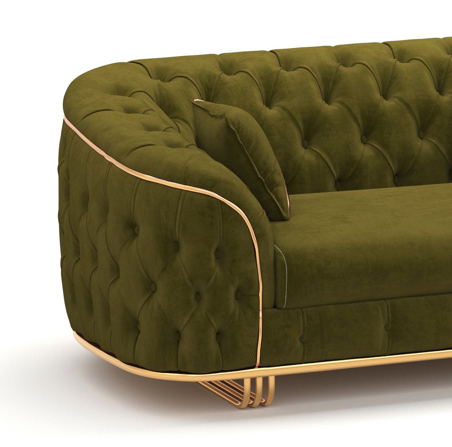 Schiff-Sofa-Garnitur 331- 2x3-Sitzer & 1xSessel