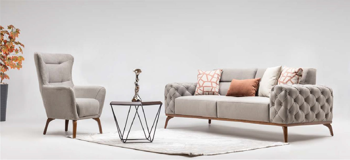 Letto-Sofagarnitur; modern, elegant und hochwertig