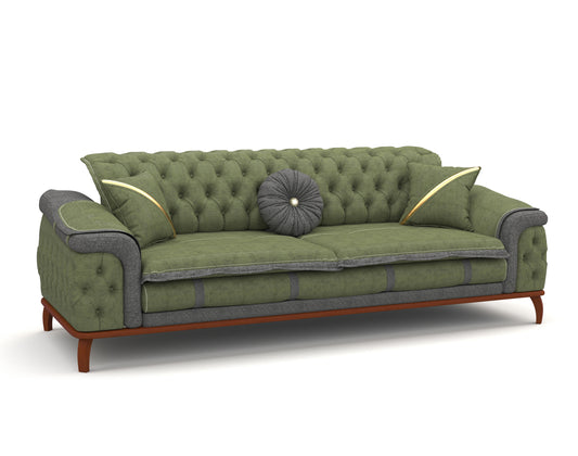 Rhodos-Sofa-Garnitur 3311- 2x3-Sitzer & 2xSessel