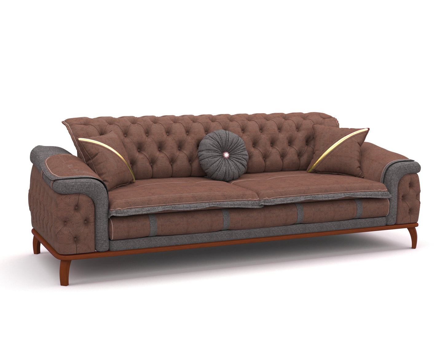Rhodos-Sofa-Garnitur 3311- 2x3-Sitzer & 2xSessel