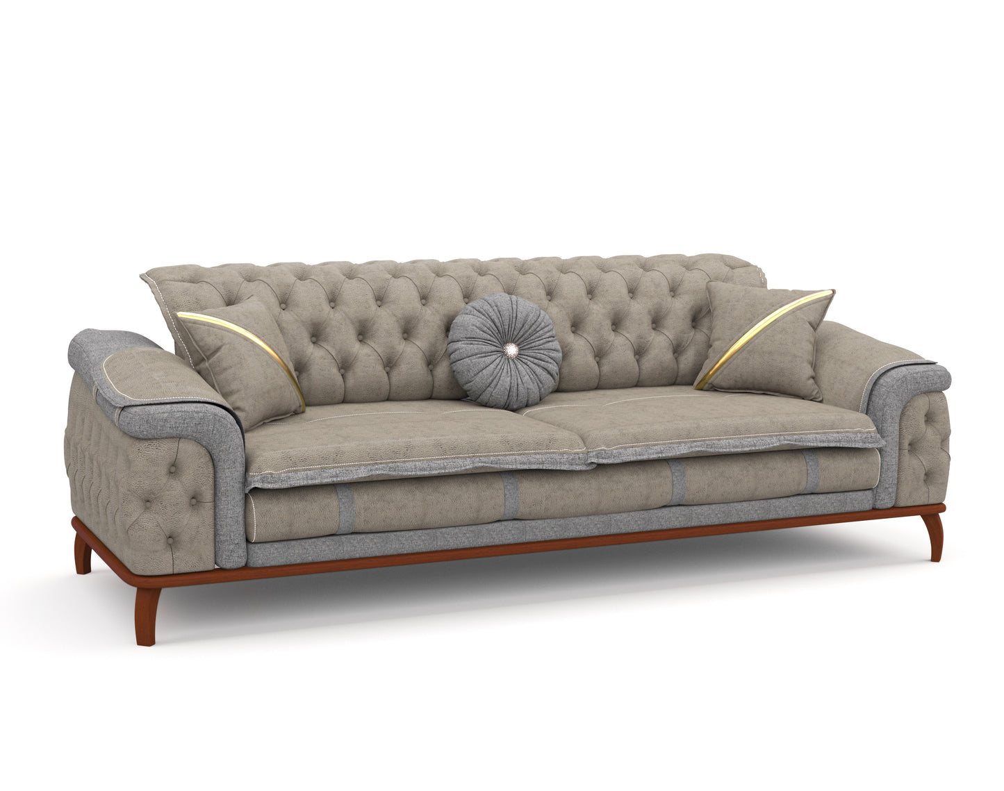 Rhodos-Sofa-Garnitur 3311- 2x3-Sitzer & 2xSessel
