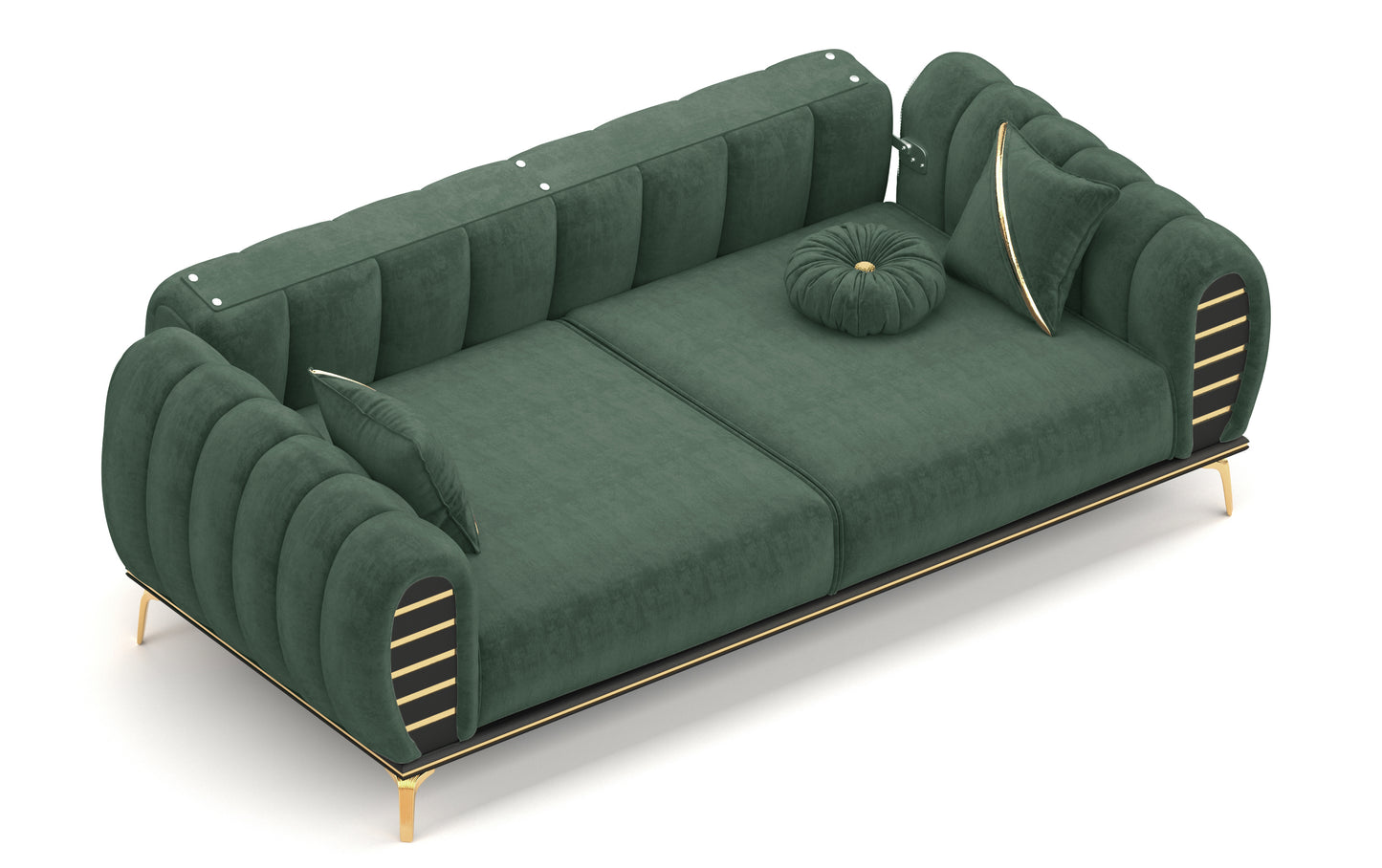 Zen-Sofa-Garnitur 321- 1x3-Sitzer & 1x 2-Sitzer & 1xSessel