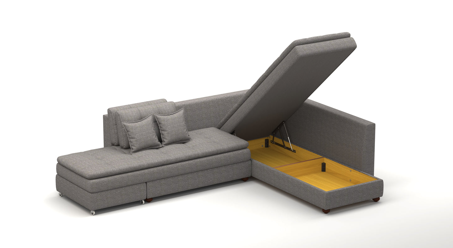 BOENO Ecksofa funktional, ästhetisch und modern