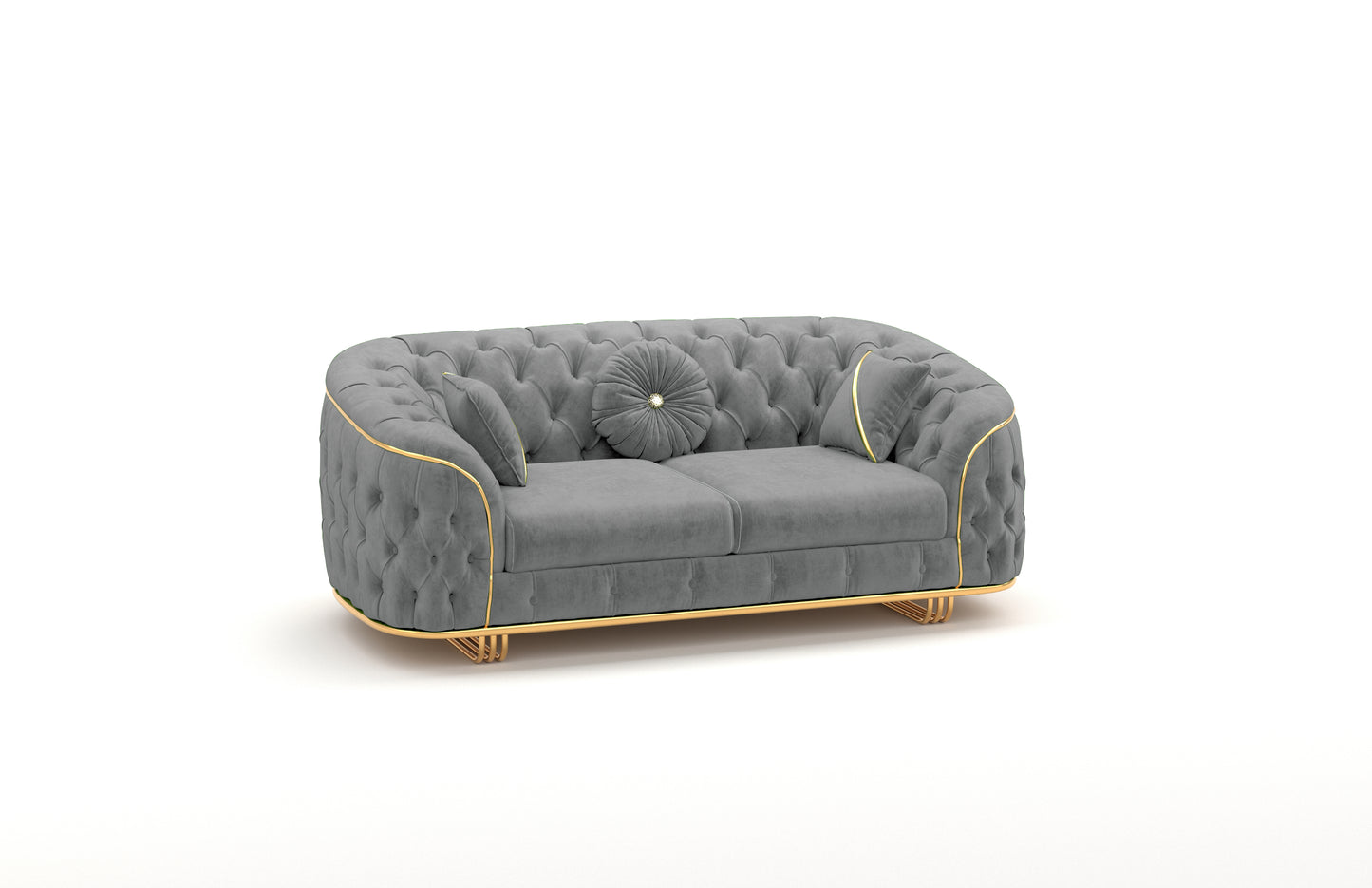 Schiff-Sofa-Garnitur 331- 2x3-Sitzer & 1xSessel