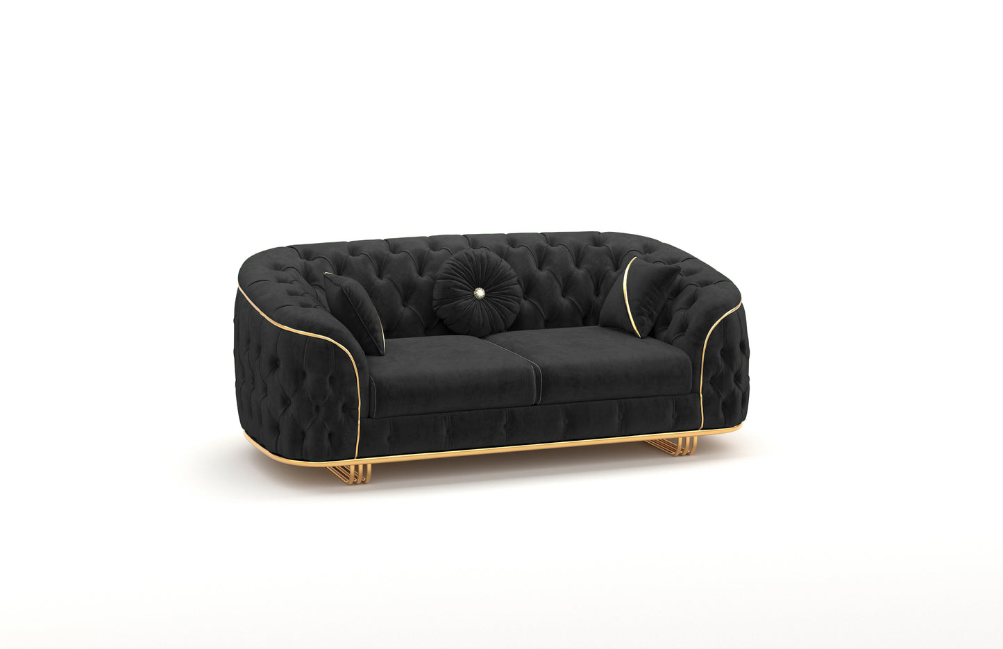 Schiff-Sofa-Garnitur 331- 2x3-Sitzer & 1xSessel