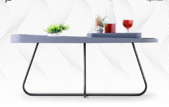 Couchtisch in trendigem und zeitlosem Design für elegantes, modernes Wohnzimmer