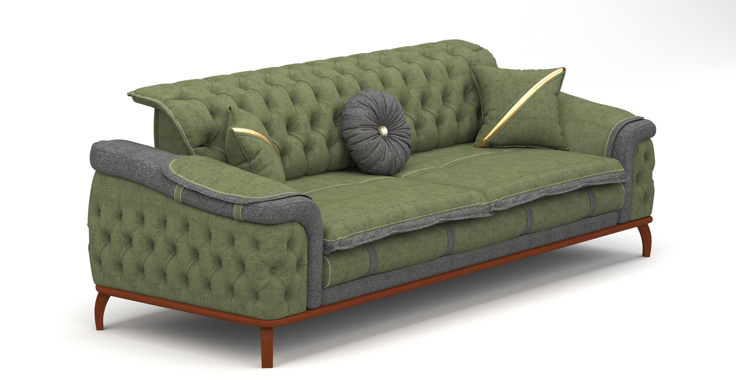 Rhodos-Sofa-Garnitur 3311- 2x3-Sitzer & 2xSessel