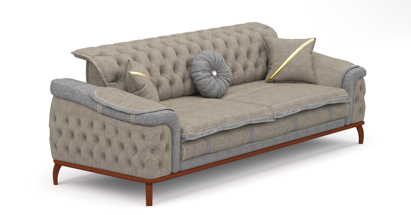 Rhodos-Sofa-Garnitur 3311- 2x3-Sitzer & 2xSessel