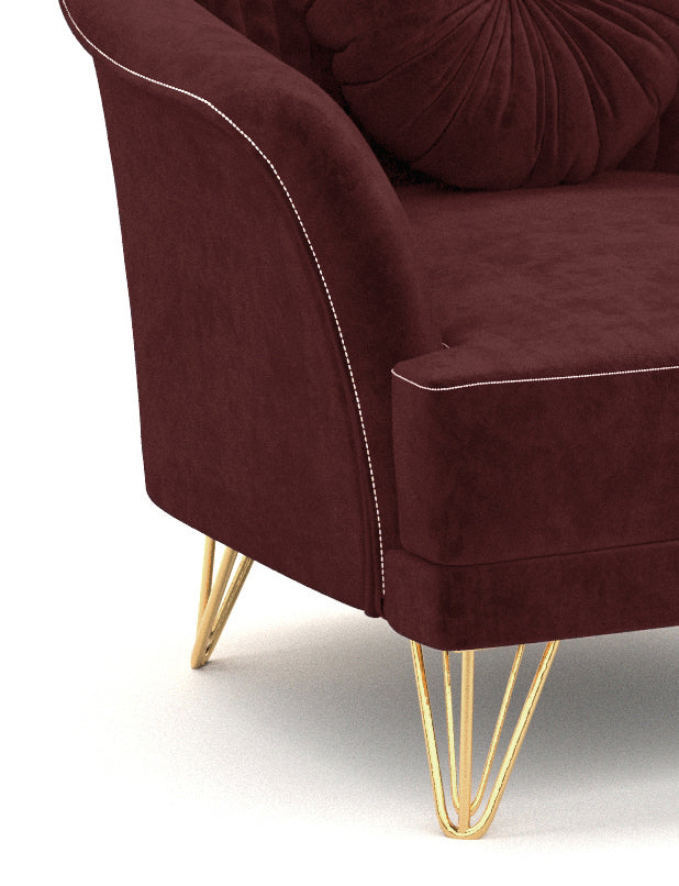 Channel-Sofa-Garnitur 321- 1x3-Sitzer & 1x 2-Sitzer & 1xSessel