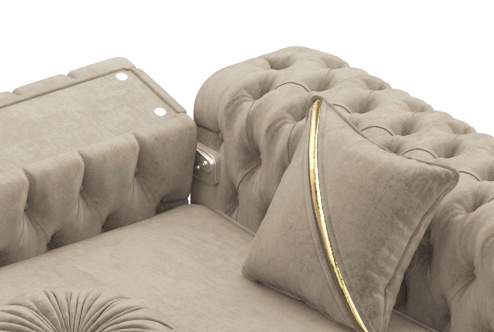 Lidia-Garnitur 321- 3-Sitzer, 2-Sitzer & Sessel