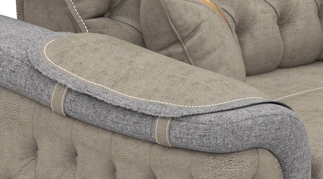 Rhodos-Sofa-Garnitur 3311- 2x3-Sitzer & 2xSessel