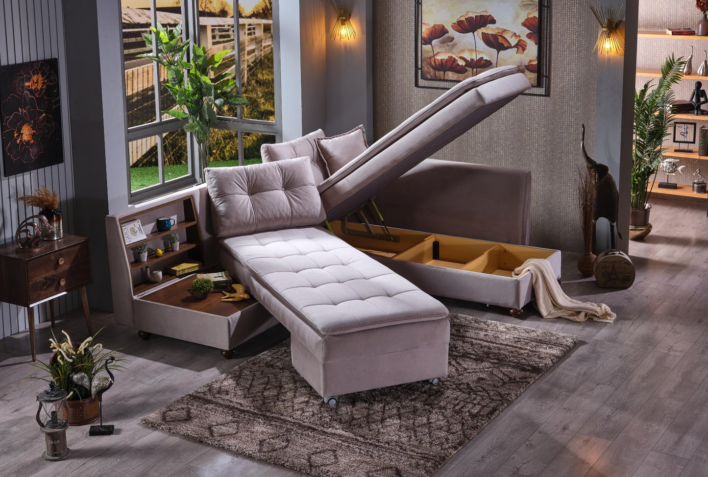 BOENO Ecksofa funktional, ästhetisch und modern