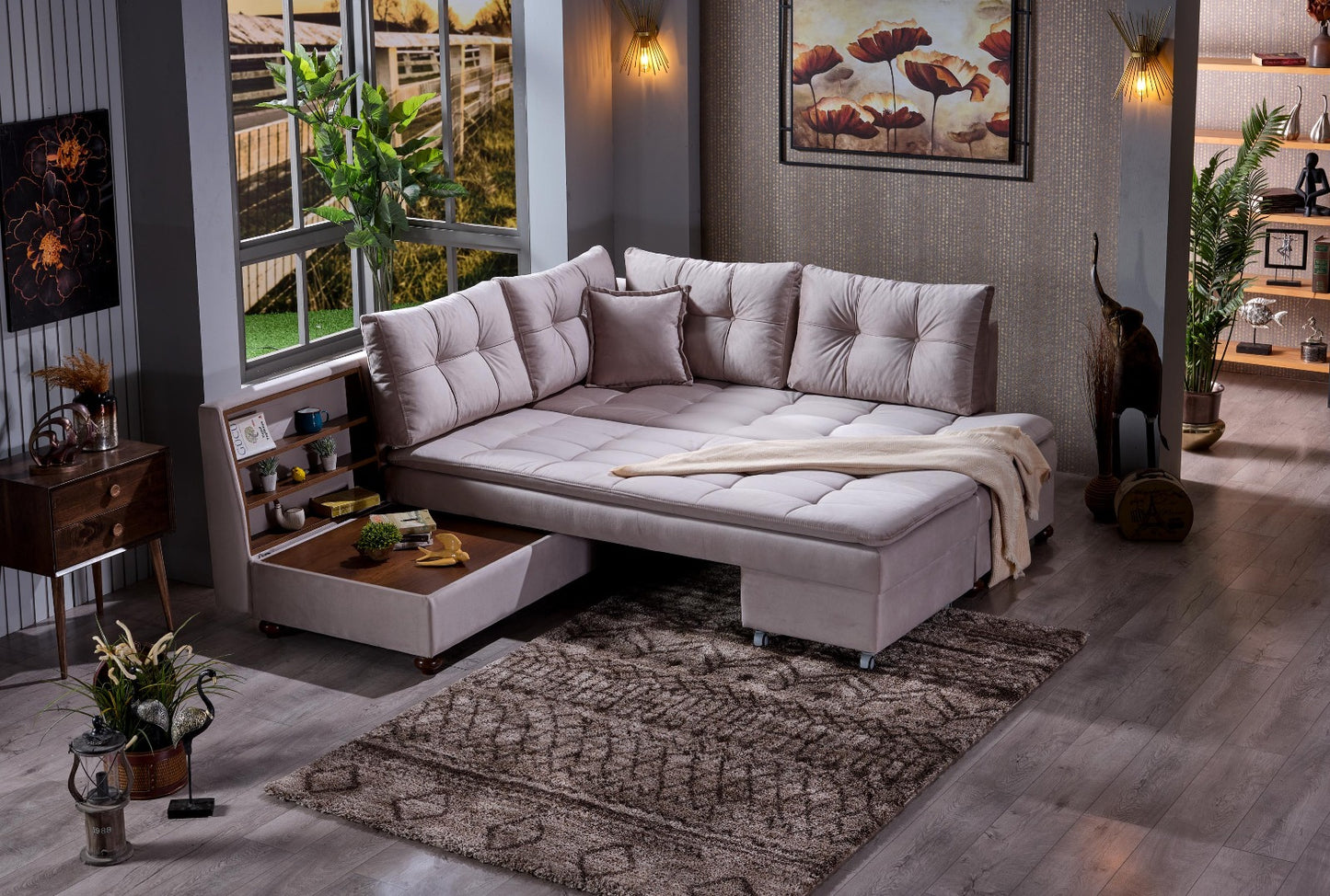 BOENO Ecksofa funktional, ästhetisch und modern