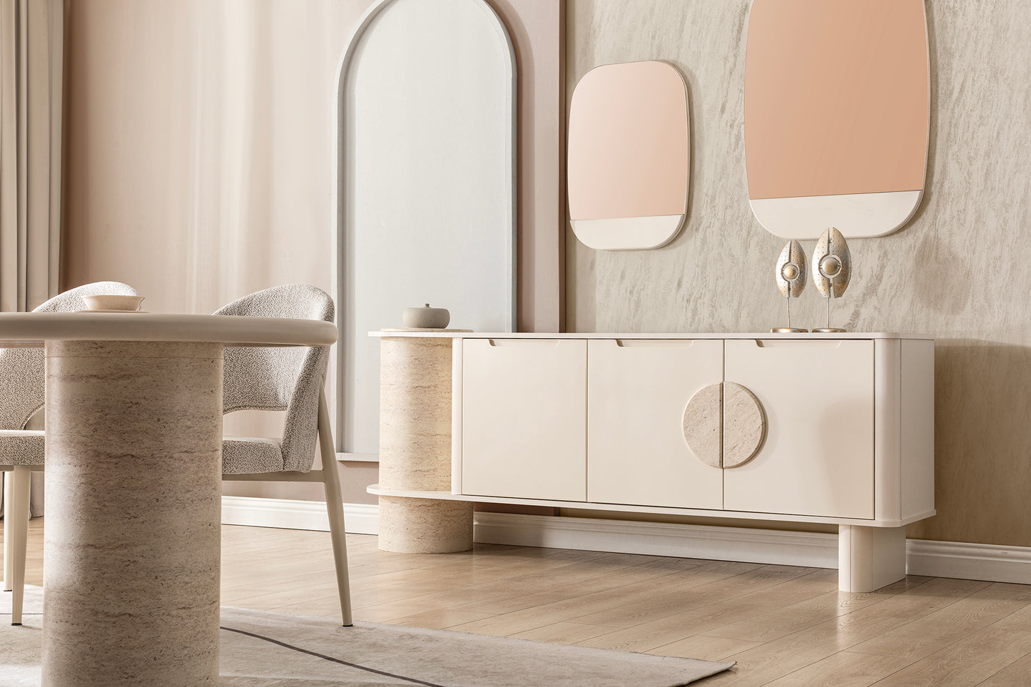 Polo Esszimmer auch Couchtisch und TV-Schrank