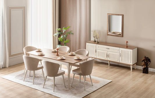 Rüya Esszimmer landschaftlich auch Couchtisch und TV-Schrank