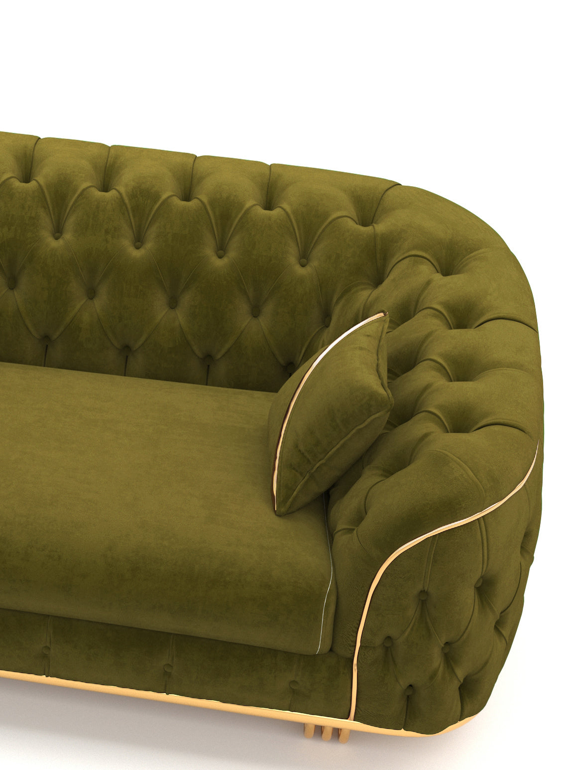 Schiff-Sofa-Garnitur 331- 2x3-Sitzer & 1xSessel