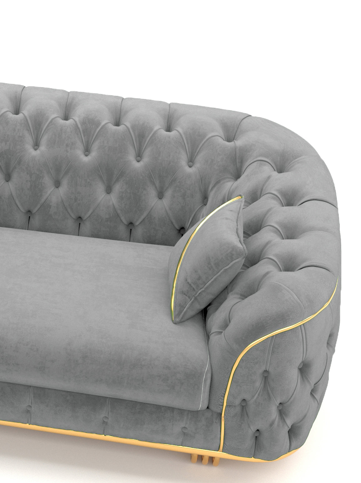 Schiff-Sofa-Garnitur 331- 2x3-Sitzer & 1xSessel