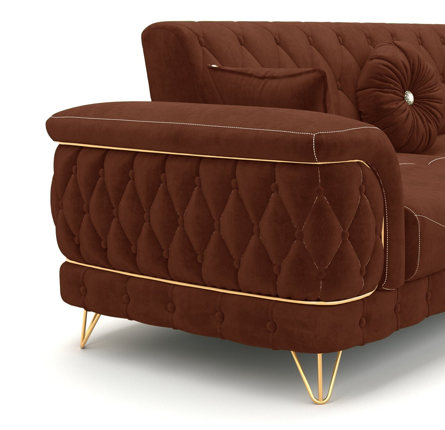 Lexus-Sofa-Garnitur 321- 1x3-Sitzer & 1x 2-Sitzer & 1xSessel