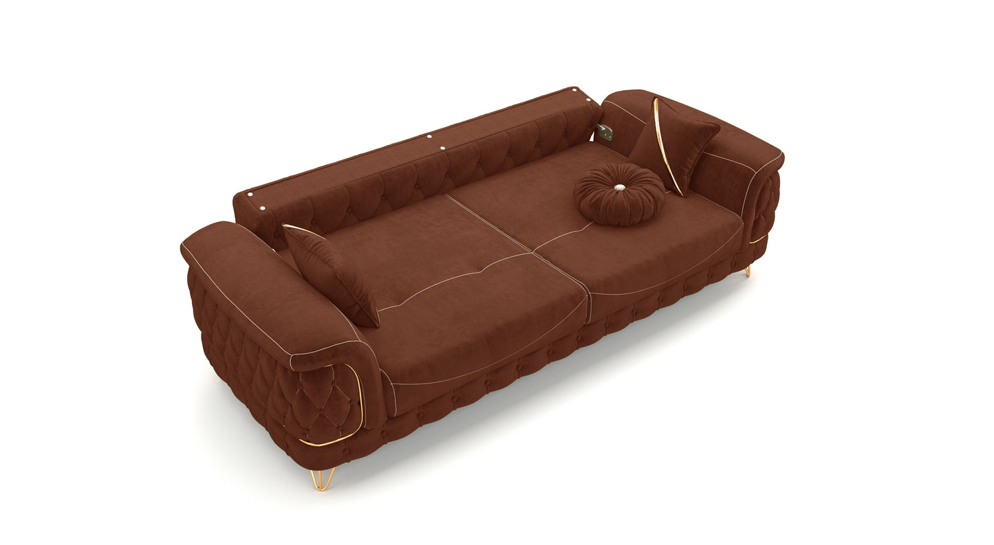 Lexus-Sofa-Garnitur 321- 1x3-Sitzer & 1x 2-Sitzer & 1xSessel
